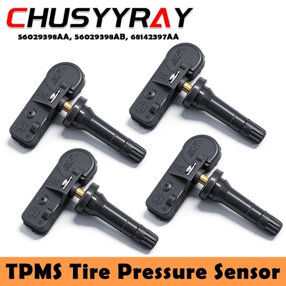 4pcs Tire Pressure Sensor TPMS 56029398AB For Dodge Chrysler Jeep RAM OE